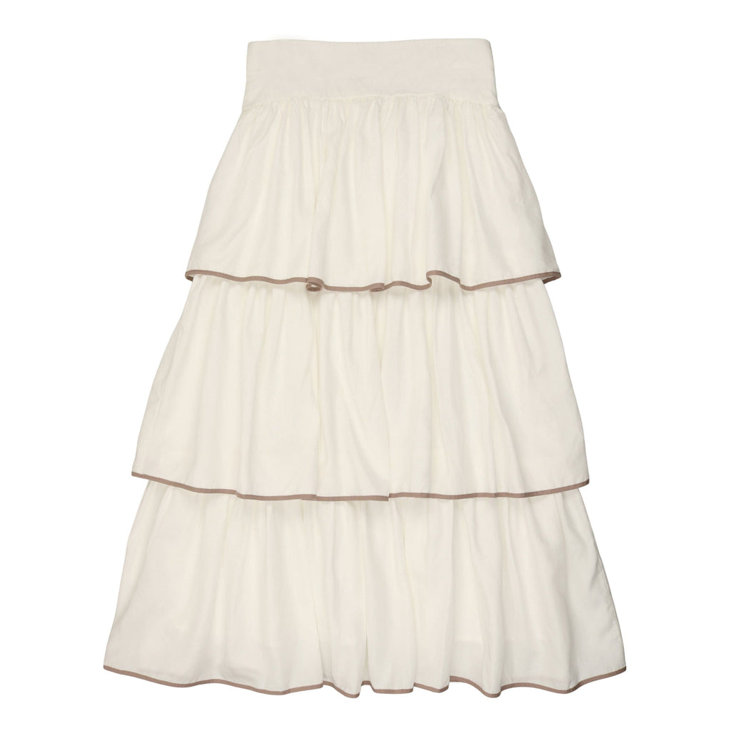 Coco Blanc Skirt Jellybeanzkids Coco Blanc Ruffled Skirt