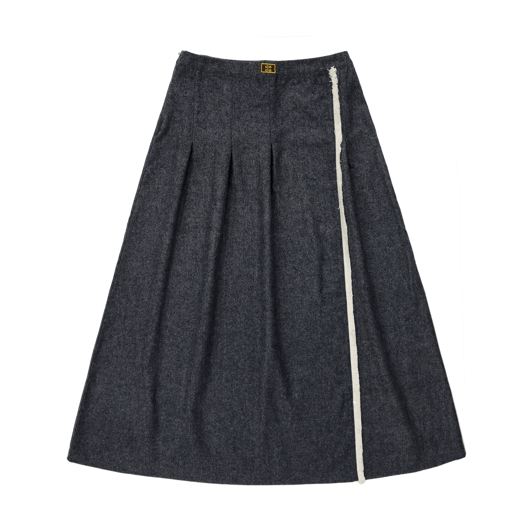 Coco Blanc Skirt Jellybeanzkids Coco Blanc Side Fringe Skirt