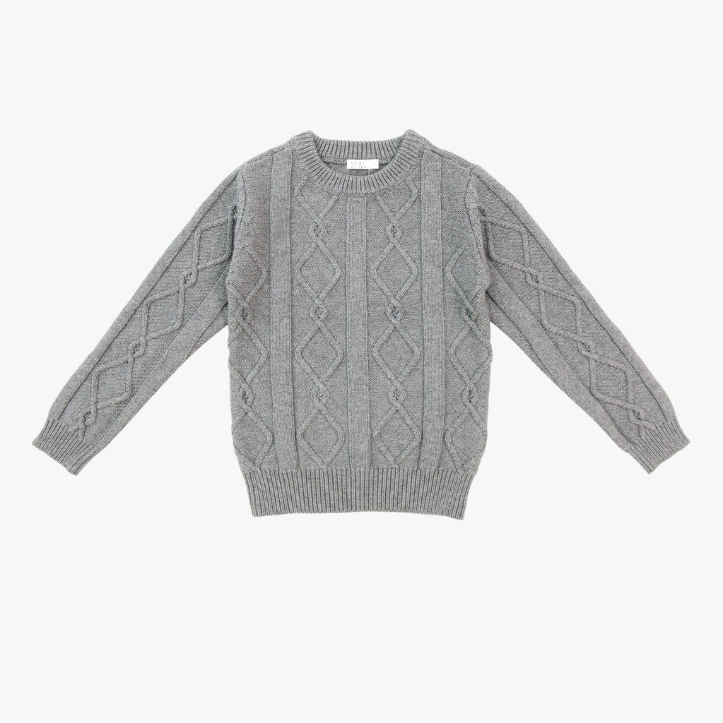 Coco Blanc Sweater Jellybeanzkids Coco Blanc Diamond Crew Sweater