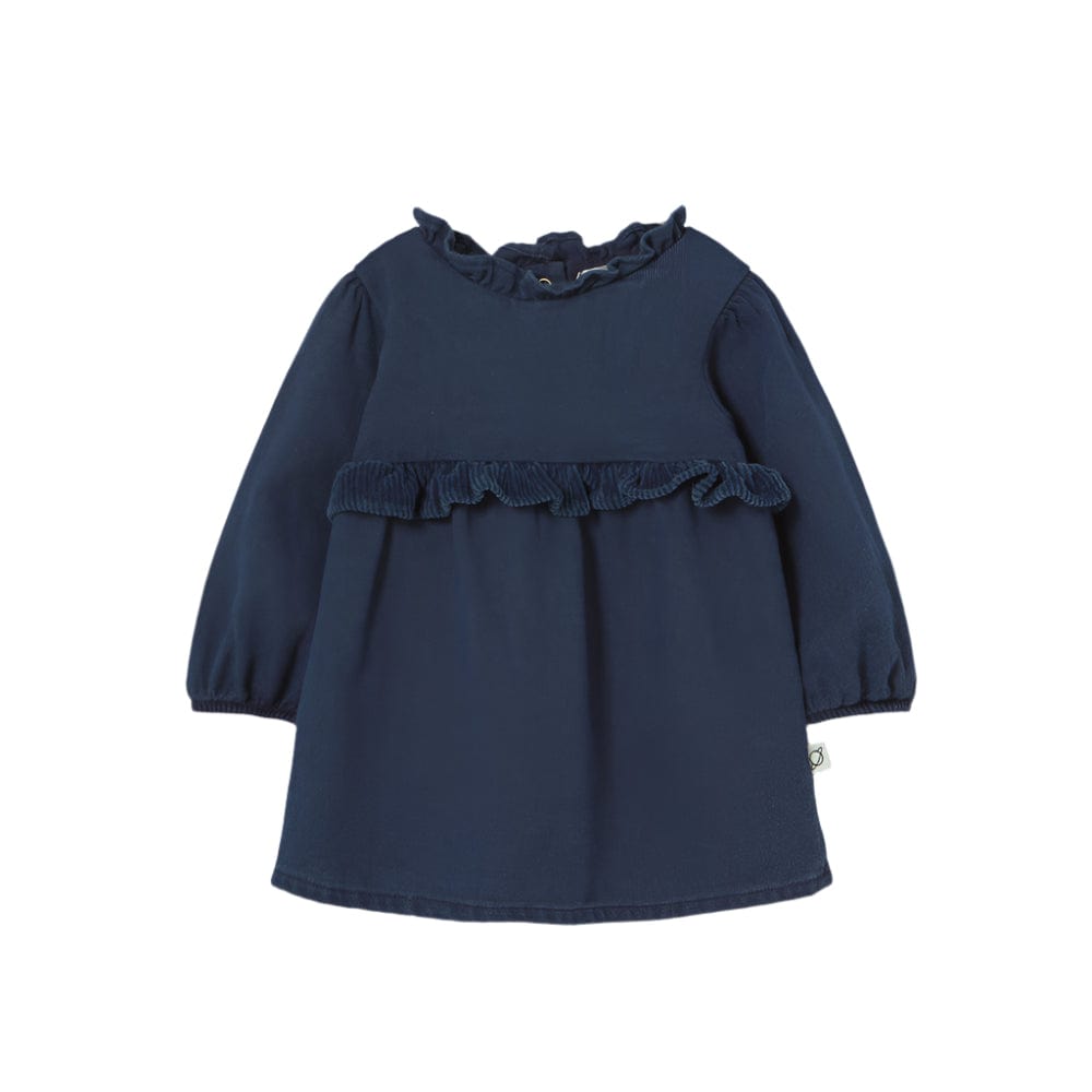 Cozmo dress Jellybeanzkids Cozmo Praia Denim Baby Dress