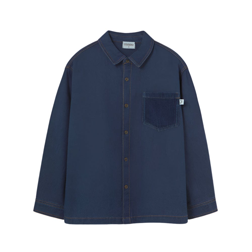 Cozmo Shirt Jellybeanzkids Cozmo Greg Denim Shirt