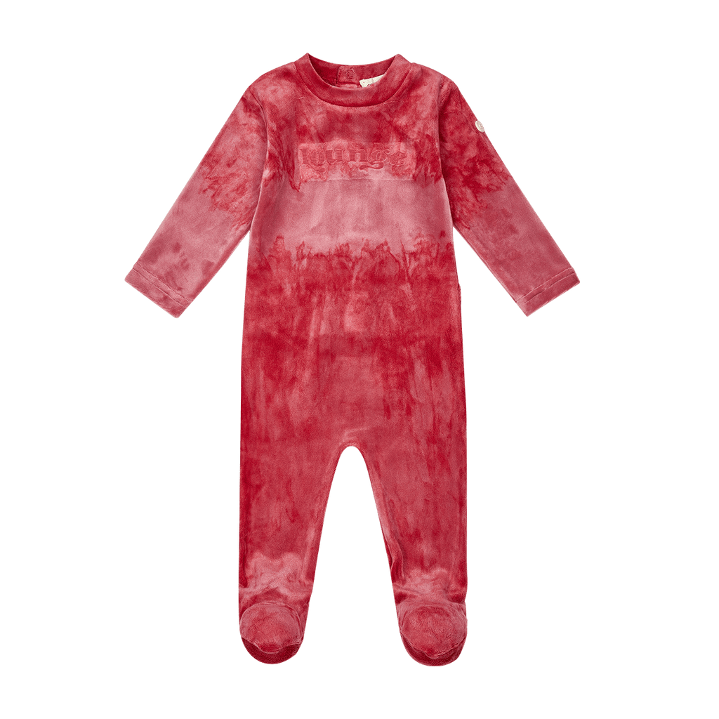 Crew Footie Jellybeanzkids Crew Tie Die Footie-Pink