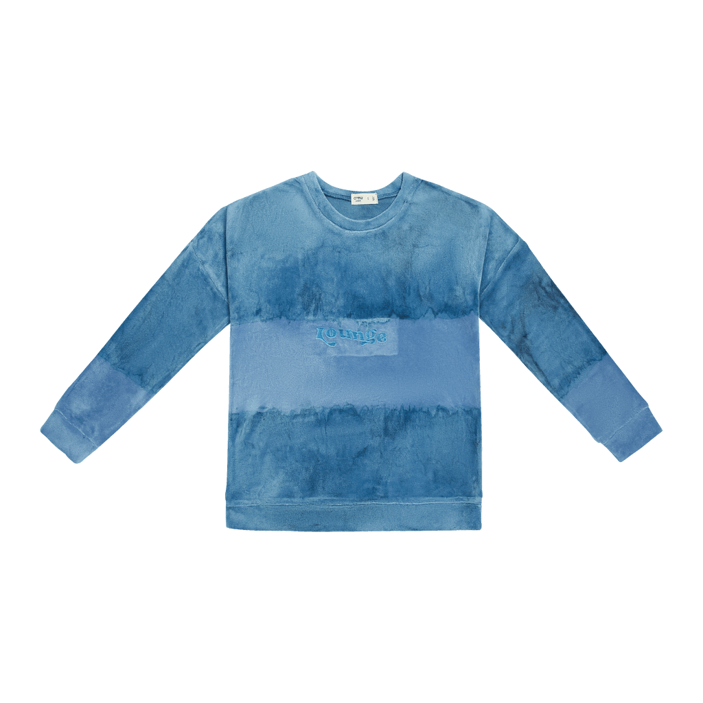 Crew Pajamas Jellybeanzkids Crew Tie-Dye Pajamas-Blue