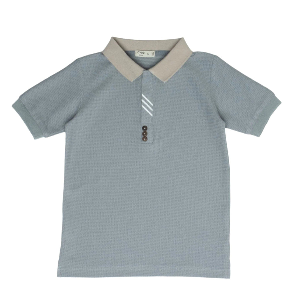 Crew Polo Jellybeanzkids Crew Pique Polo