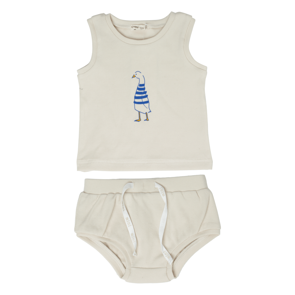 Crew set Jellybeanzkids Crew Cotton Tank Set