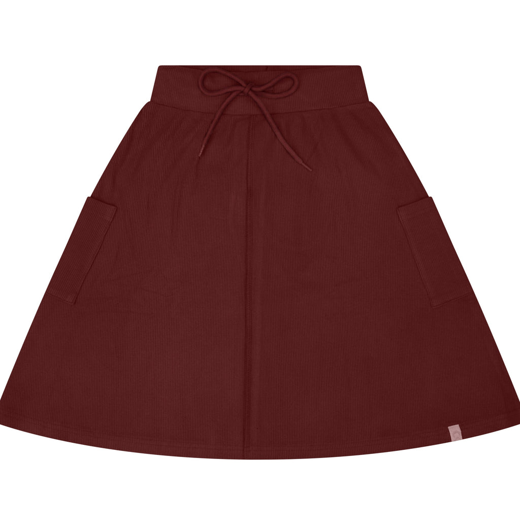 Crew Skirt Jellybeanzkids Crew Rib Circle Skirt