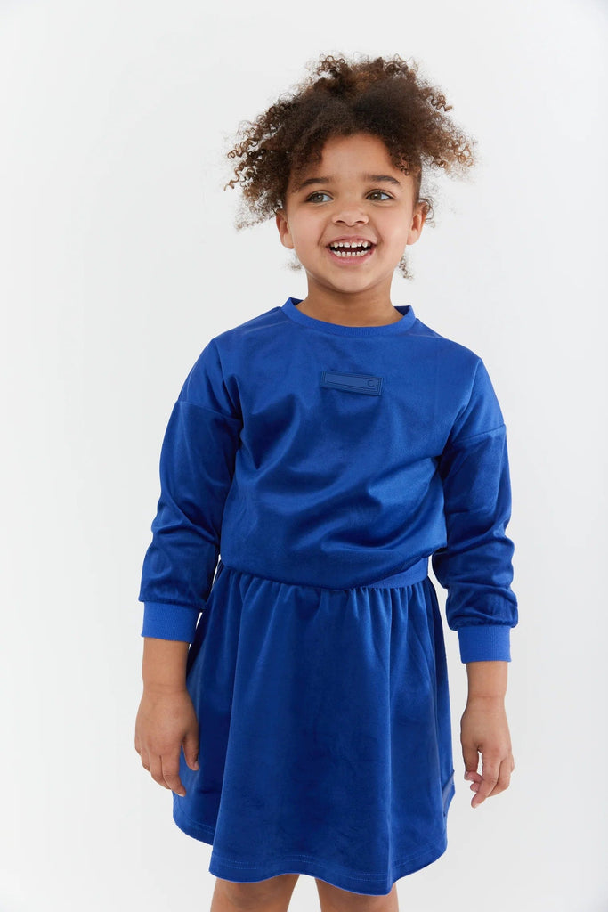 Crew Skirt Jellybeanzkids Crew Velour Gathered Skirt