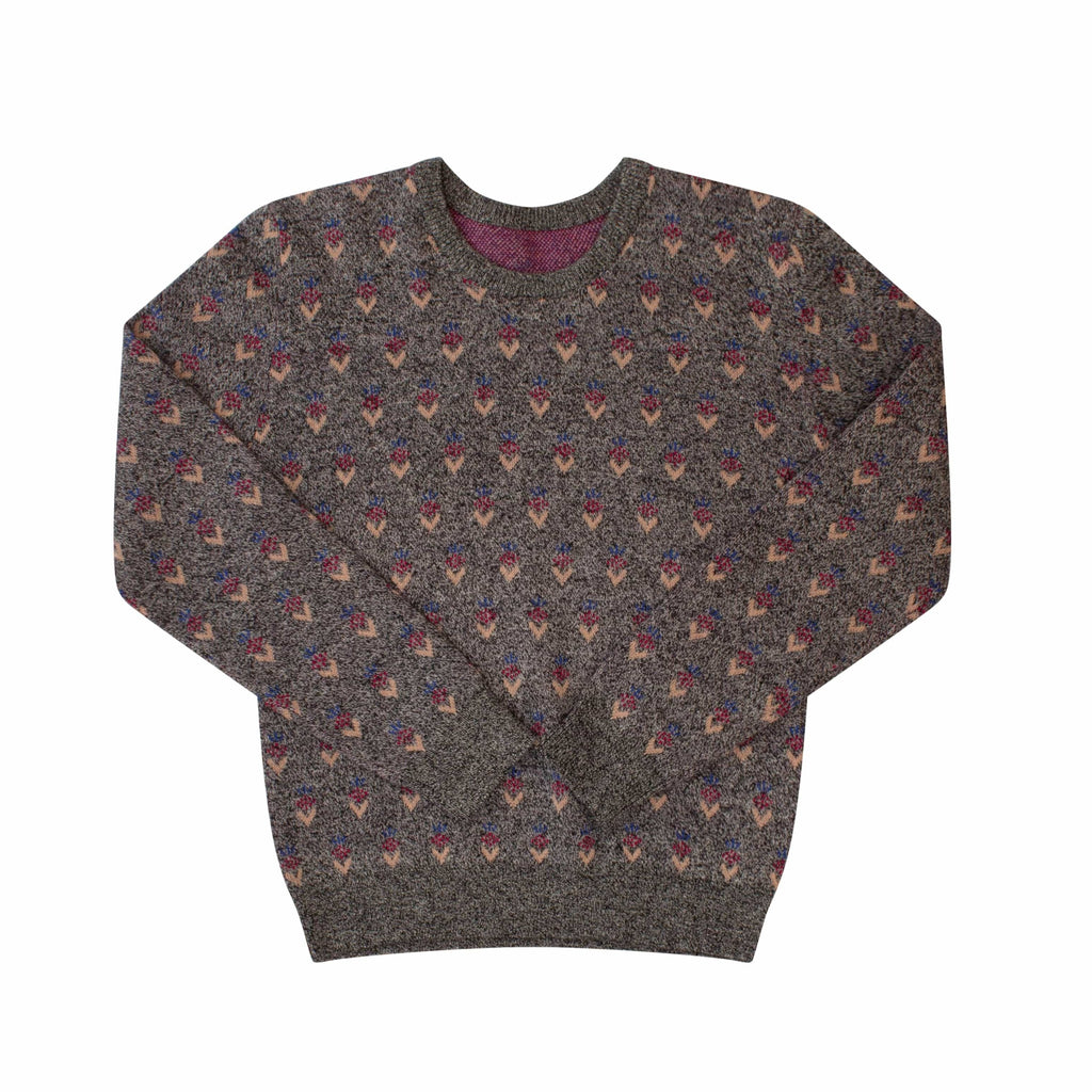 Crew Sweater Jellybeanzkids Crew Pattern Chunky Sweater