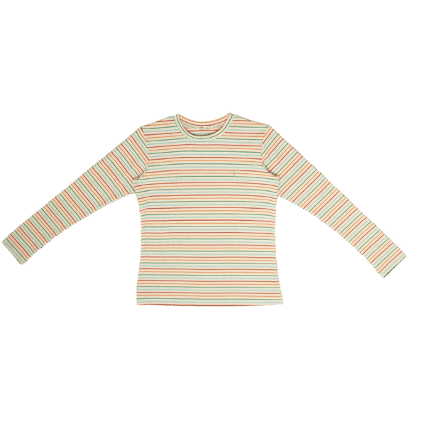 Crew Leora Tee - Red Multistripe – JellyBeanz Kids