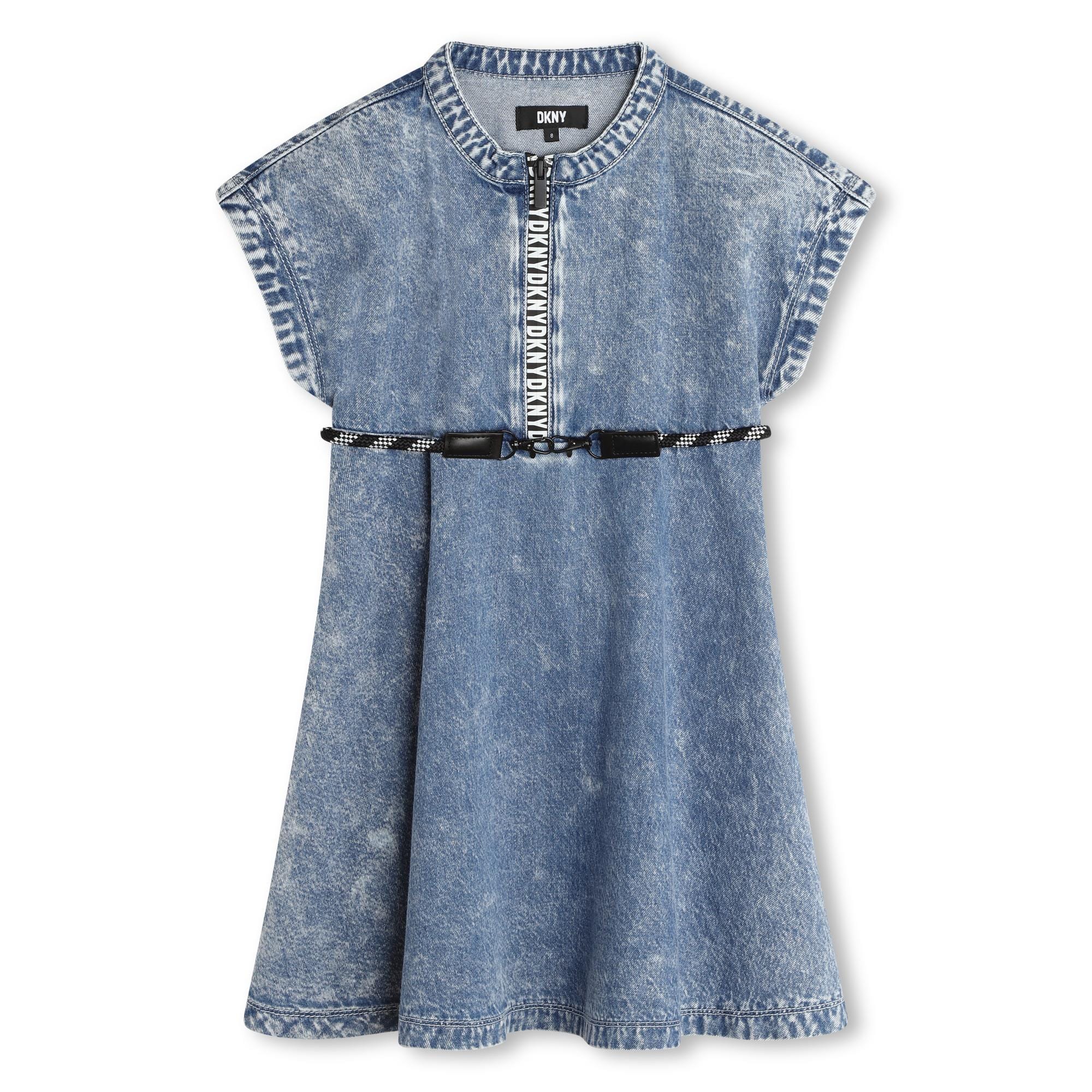 DKNY Denim Washed Dress – JellyBeanz Kids