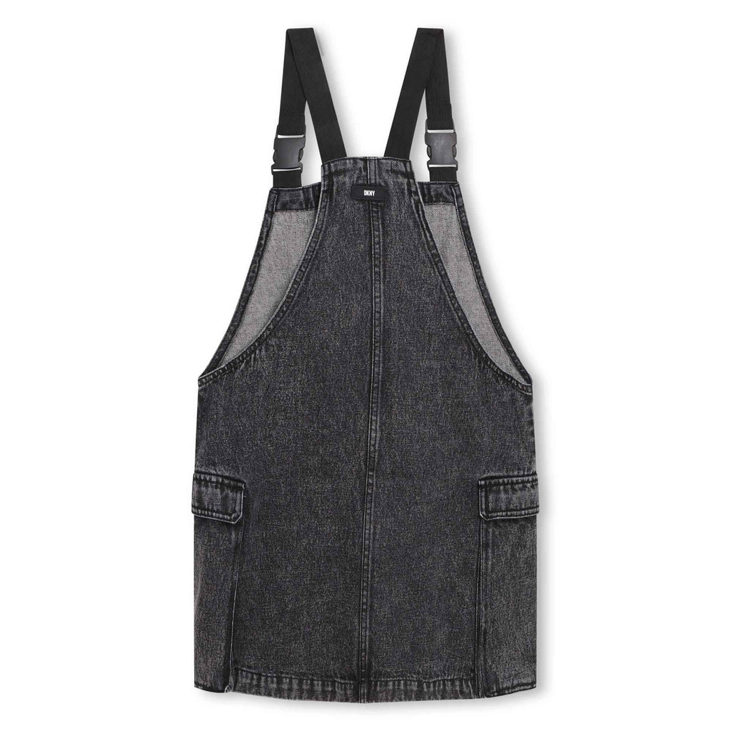 DKNY Dress Jellybeanzkids DKNY Overdye Cotton Denim Sleeveless Dress