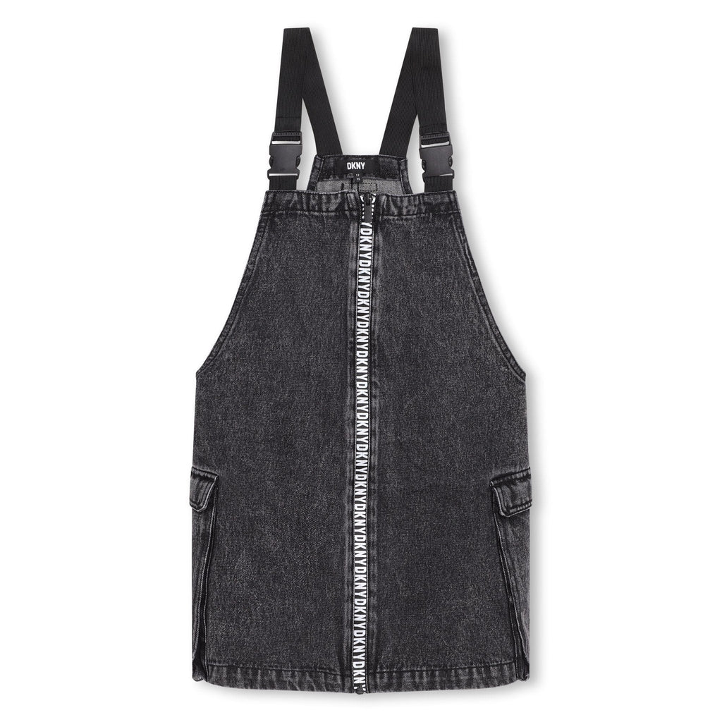 DKNY Dress Jellybeanzkids DKNY Overdye Cotton Denim Sleeveless Dress