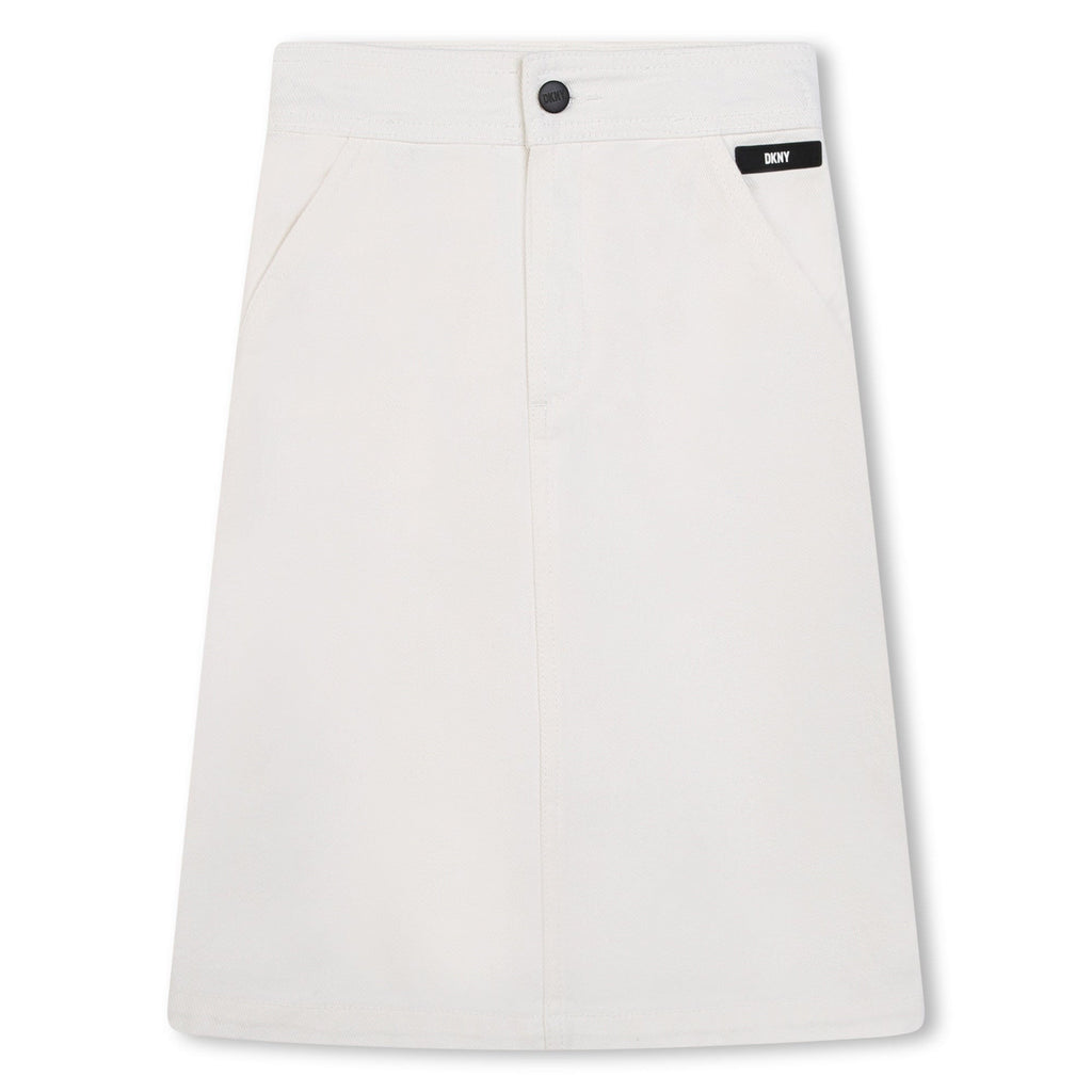 DKNY Skirt Jellybeanzkids DKNY Denim Skirt White
