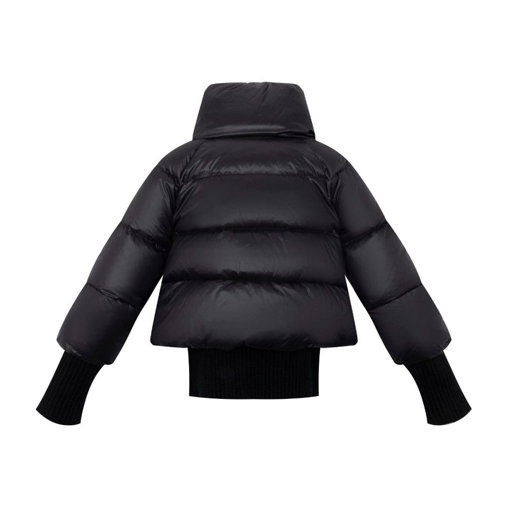 Ellabee Coat Jellybeanzkids Ellabee Darcy Double Down Bomber Jacket- Black