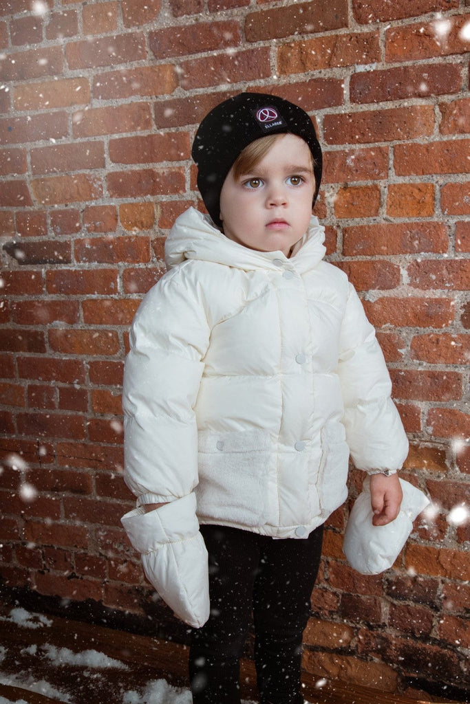 Ellabee Coat Jellybeanzkids Ellabee Quincy Enfant Down Jacket-Off White
