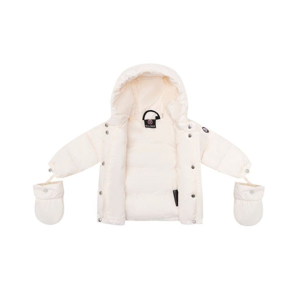 Ellabee Coat Jellybeanzkids Ellabee Quincy Enfant Down Jacket-Off White