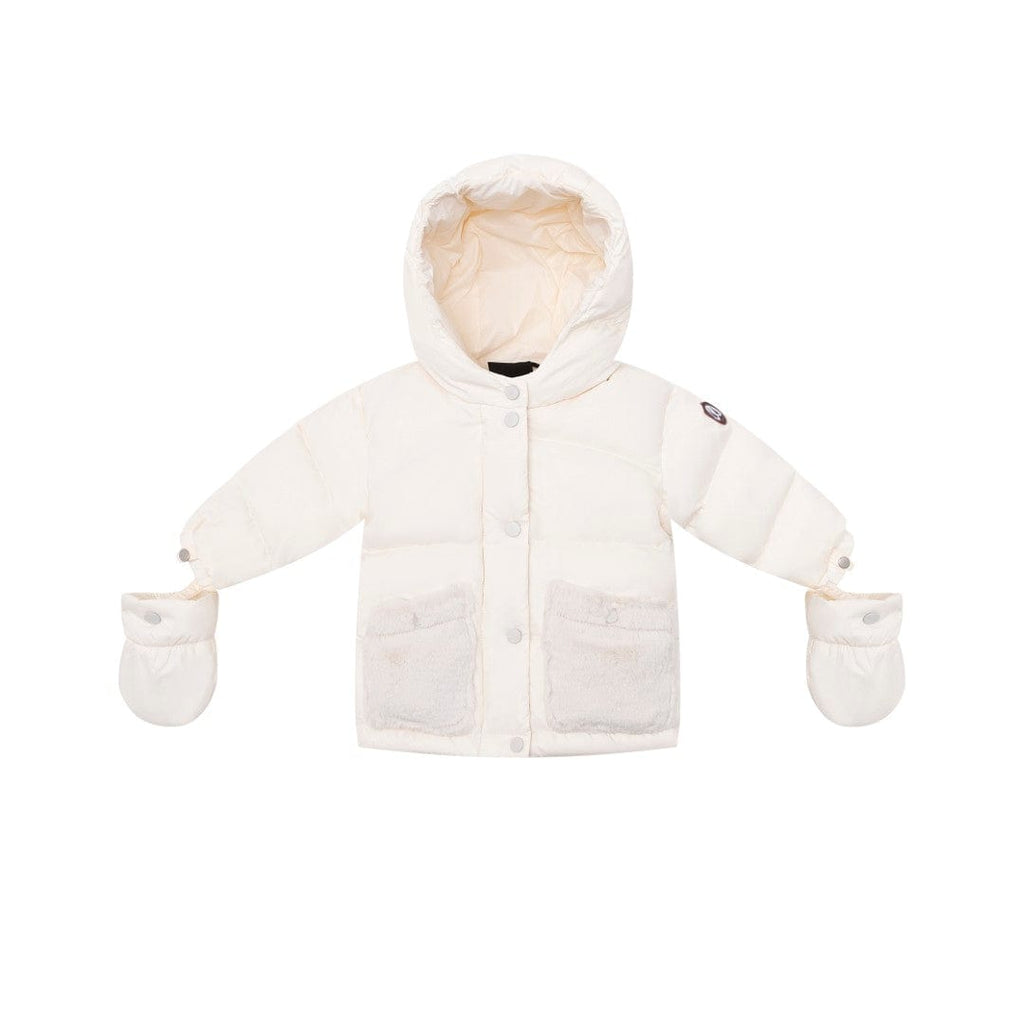 Ellabee Coat Jellybeanzkids Ellabee Quincy Enfant Down Jacket-Off White