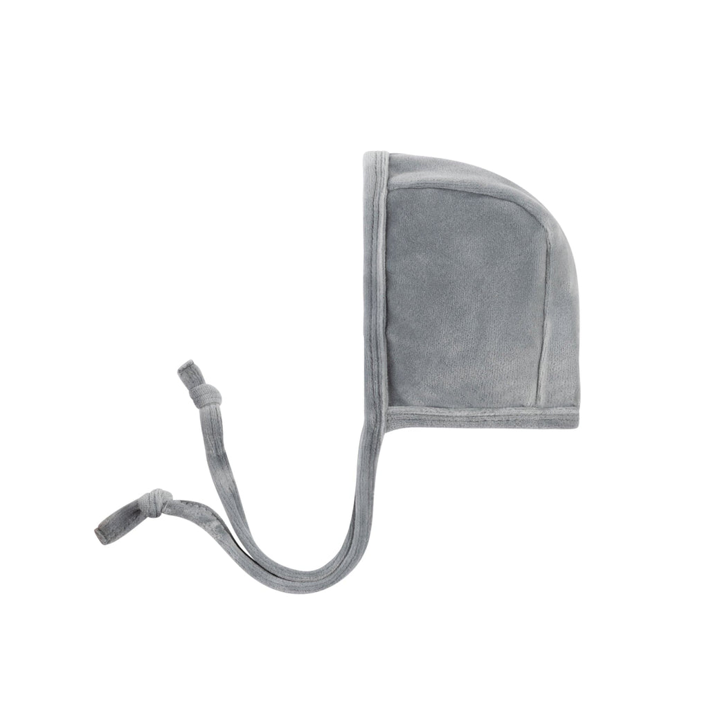 Ely's&Co. Footie Jellybeanzkids Ely's Velour Kimono Collection Footie With Bonnet - Blue