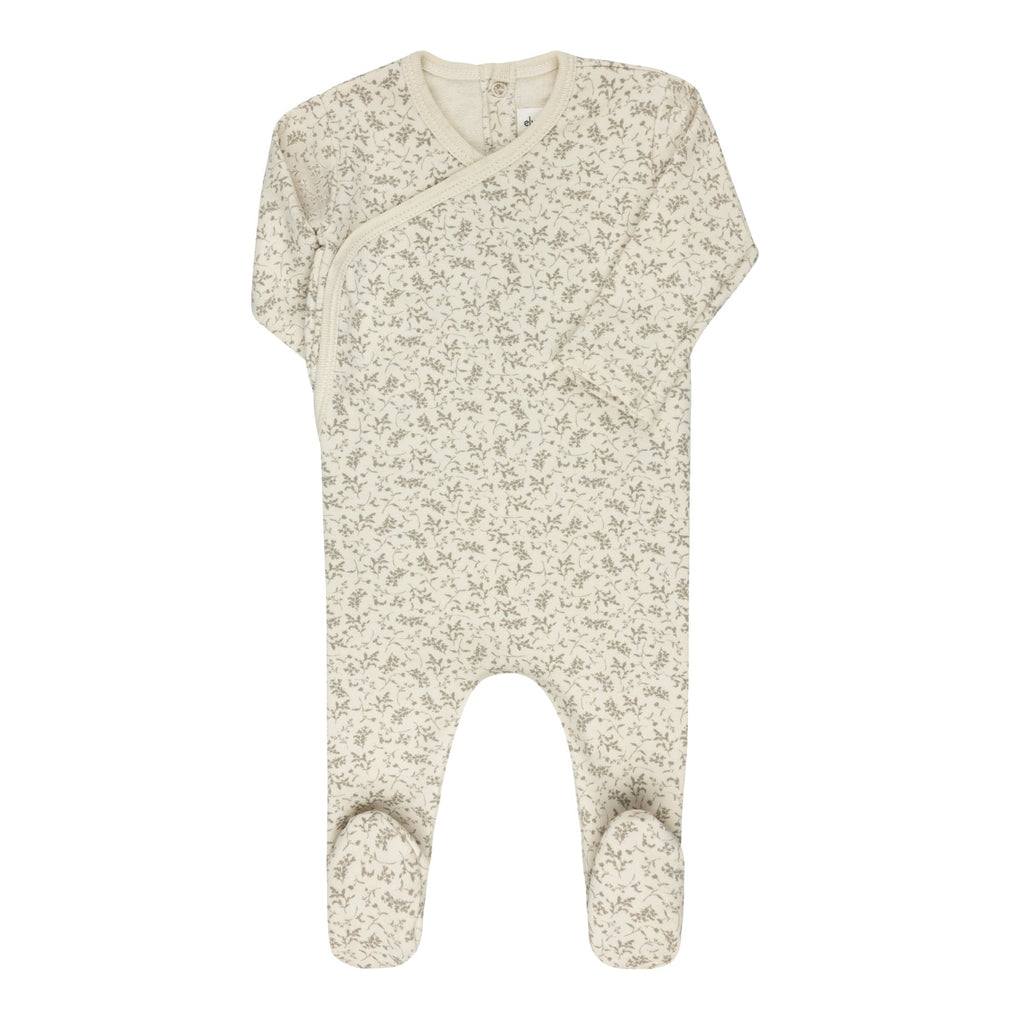 Ely's&Co. Footie Jellybeanzkids Ely's Vine Take Me Home Set-Ivory/Sage