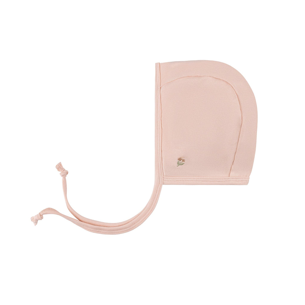Ely's&Co. Footie Jellybeanzkids Elys Embroidered Collection + Bonnet -   Pink Tulip