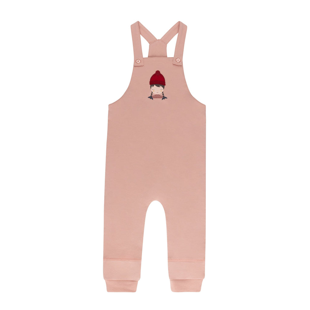 Ely's&Co. Overalls Jellybeanzkids Ely's Autumn Overalls-Pink