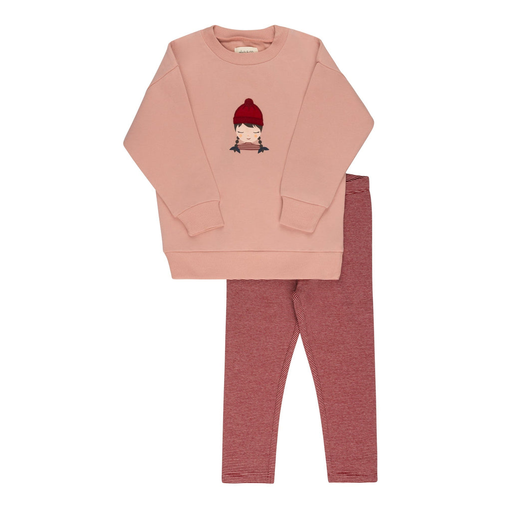 Ely's&Co. set Jellybeanzkids Ely's Autumn Set-Pink