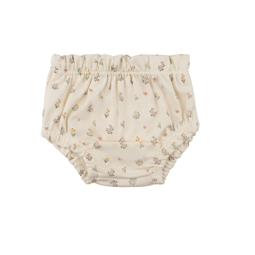 Ely's&Co. Set Jellybeanzkids Elys Garden Floral Print Bloomer Set-Ivory Girl