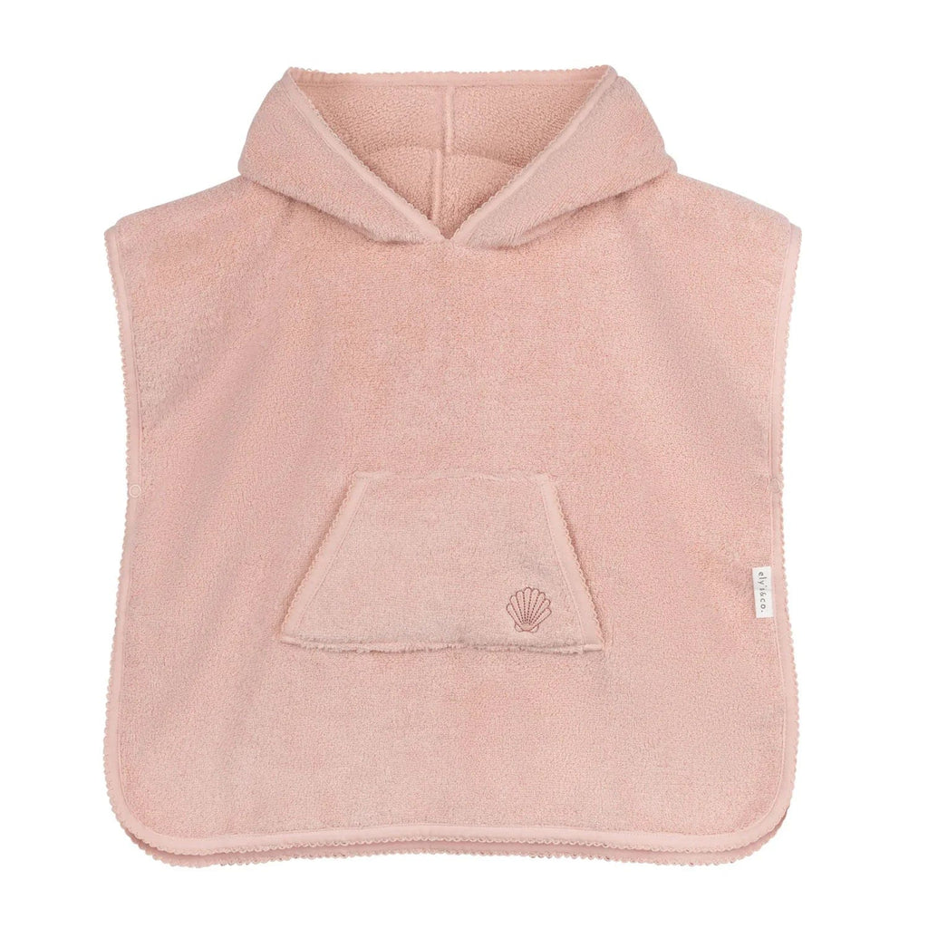 Ely's&Co. swimwear Jellybeanzkids Ely's Terry Hooded Poncho-Pink