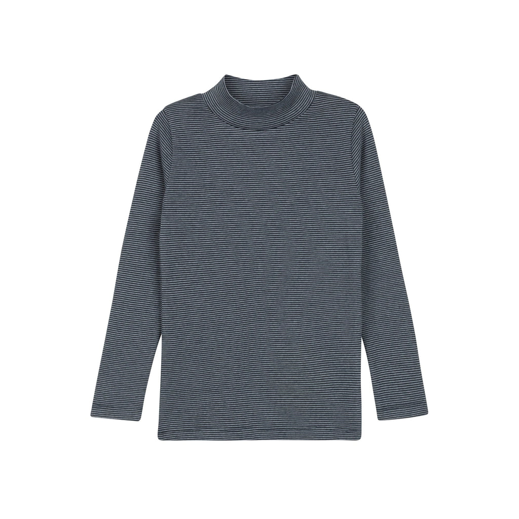 Ely's&Co. Top Jellybeanzkids Ely's Autumn Turtle Neck-Navy