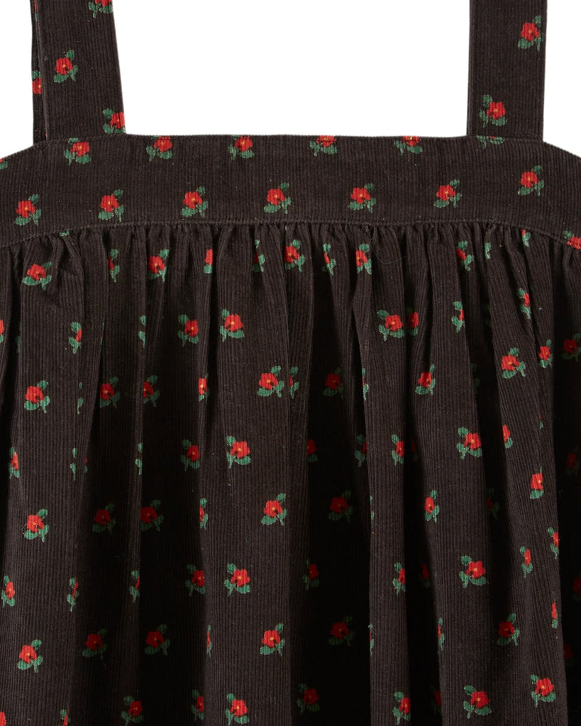 Emile et Ida Dress Jellybeanzkids Emile Et Ida Ample Bretelles Corduroy Dress