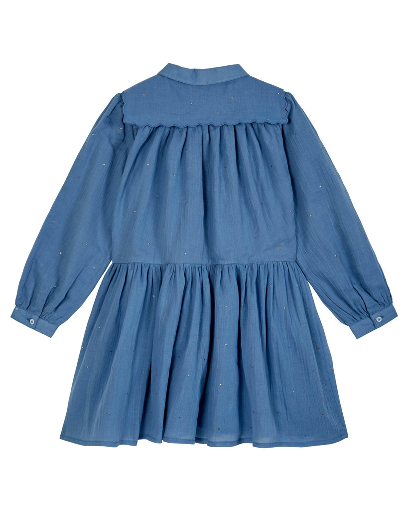 Emile et Ida Dress Jellybeanzkids Emile Et Ida Azur Mukesh Dress