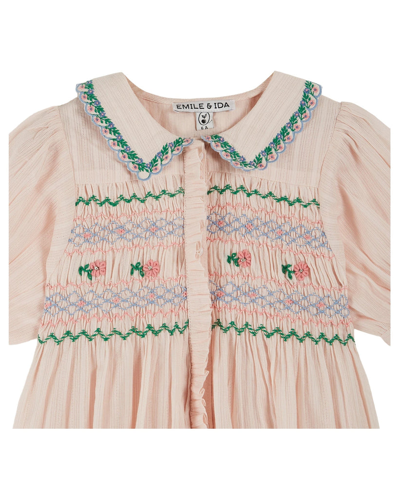 Emile et Ida Dress Jellybeanzkids Emile Et Ida Brode Smocked Dress