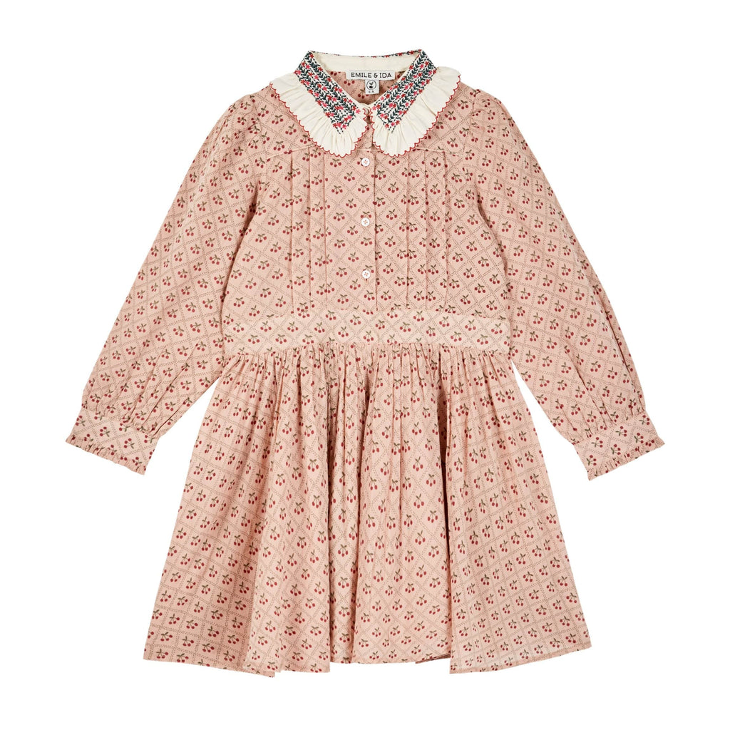 Emile et Ida Dress Jellybeanzkids Emile Et Ida Cherry Crochet Dress