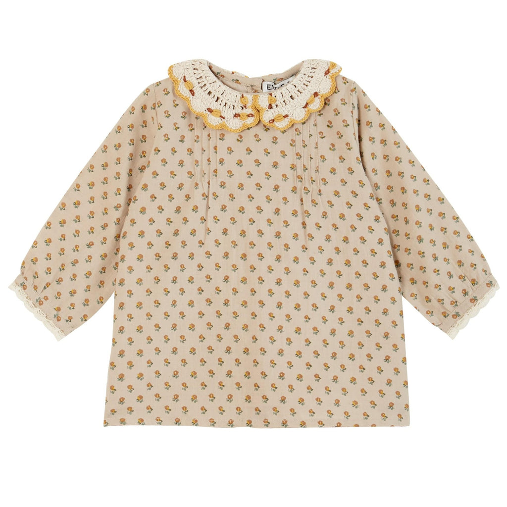 Emile et Ida Dress Jellybeanzkids Emile Et Ida Imprimee Crochet Marceau Baby Dress