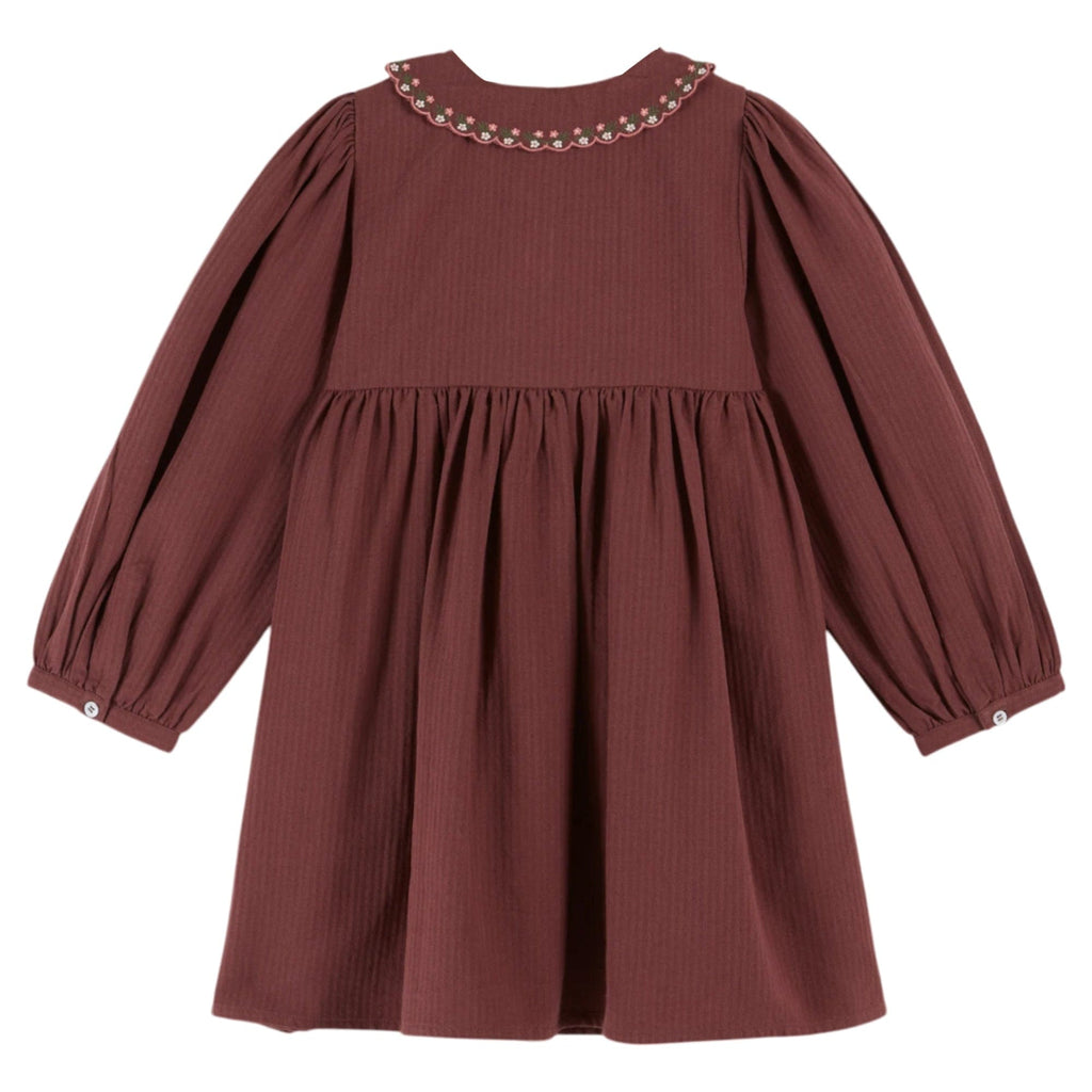Emile et Ida Dress Jellybeanzkids Emile Et Ida Smocke Violine Dress