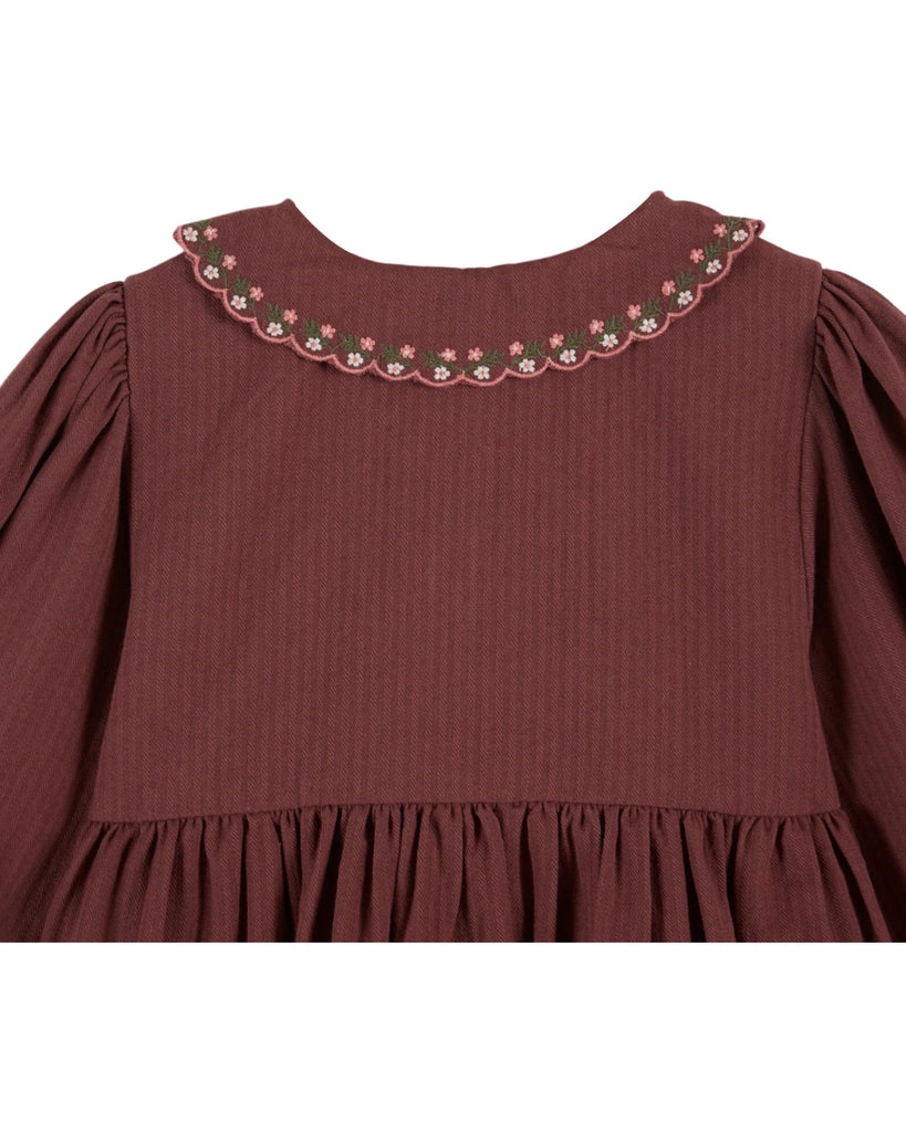 Emile et Ida Dress Jellybeanzkids Emile Et Ida Smocke Violine Dress