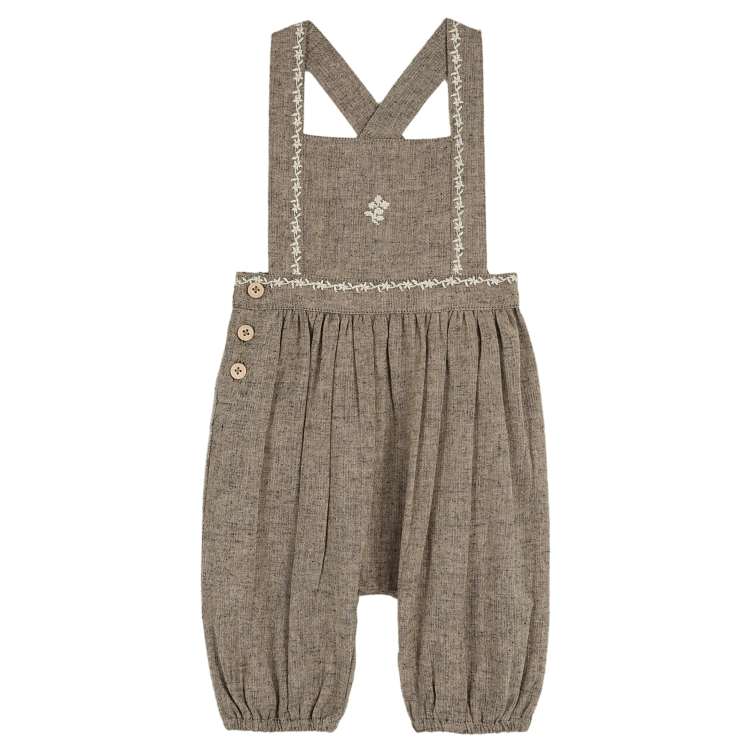 Emile et Ida Jumpsuits & Rompers Jellybeanzkids Emile Et Ida Tweed Overalls