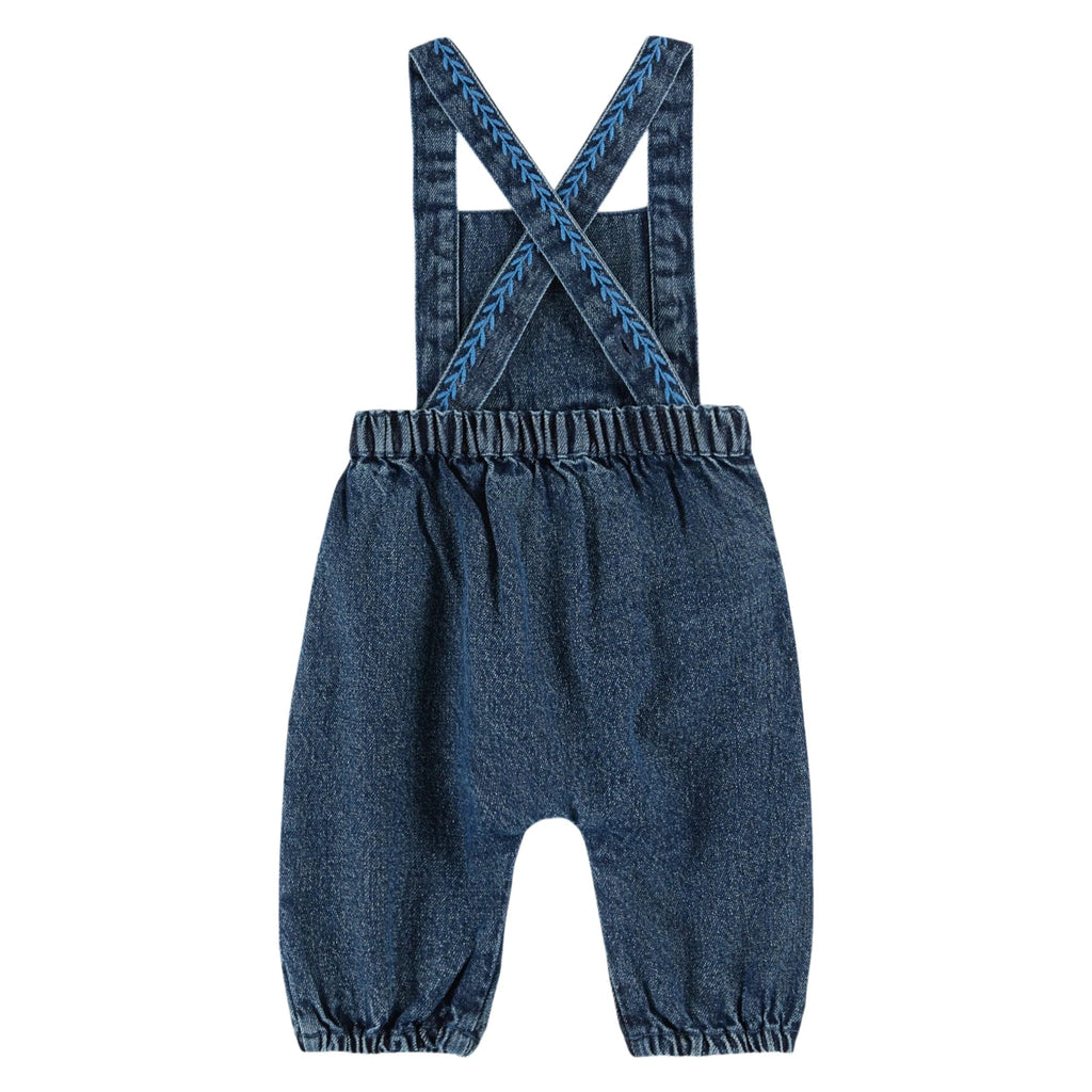 Emile et Ida Romper Jellybeanzkids Emile Et Ida Denim Salopette Romper