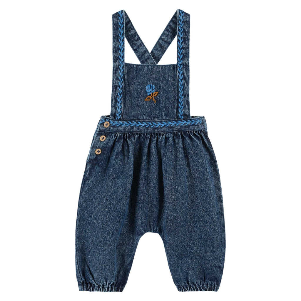 Emile et Ida Romper Jellybeanzkids Emile Et Ida Denim Salopette Romper