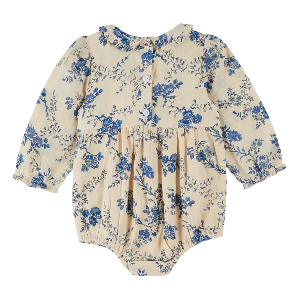 Emile et Ida Romper Jellybeanzkids Emile Et Ida Smocked Orchid Romper