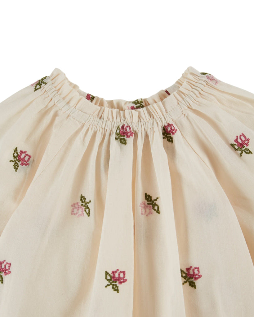 Emile et Ida set Jellybeanzkids Emile Et Ida Brodee Blouse Jumper Set