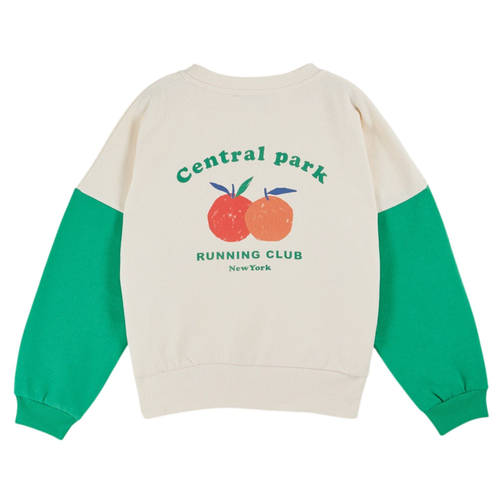 Emile et Ida Sweatshirt Jellybeanzkids Emile Et Ida Sweat Molleton-Green