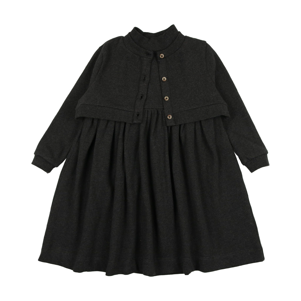 Farren+Me Dress Jellybeanzkids Farren+ Me Cropped Cardi Dress- Black