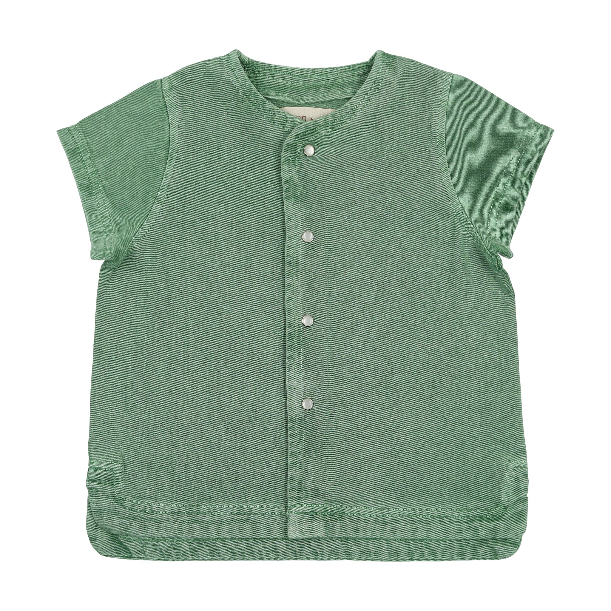 Farren & Me Denim Pocket Shirt - Green Wash Farren & Me Denim Pocket Shirt - Green Wash