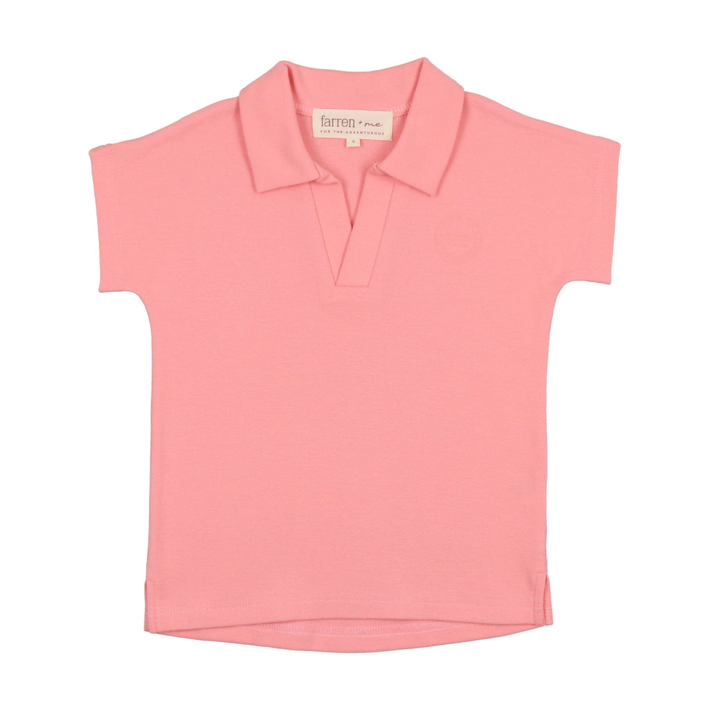 Farren+Me Polo Jellybeanzkids Farren + Me Polo- Berry