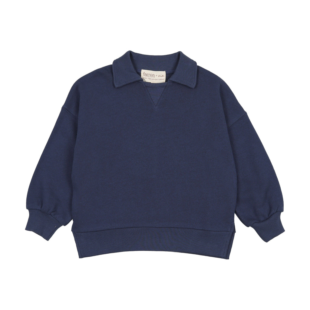 Farren+Me Sweatshirt Jellybeanzkids Farren+Me Polo Sweatshirt