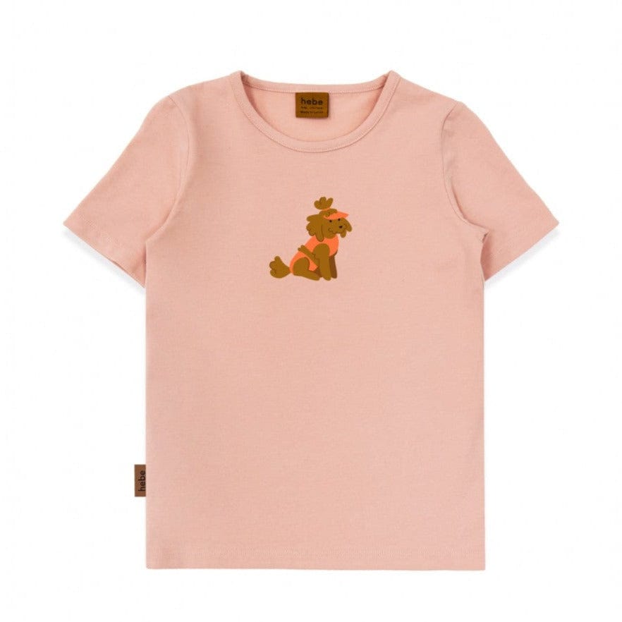 Hebe T-shirt Jellybeanzkids Hebe Pink Dog Top