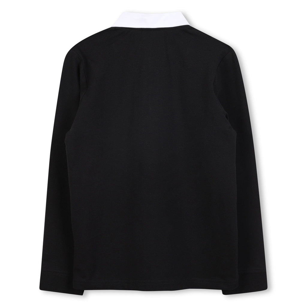 Hugo Polo Jellybeanzkids Hugo Long Sleeve Polo