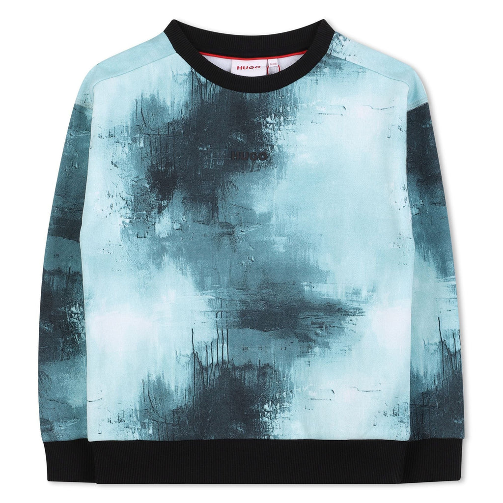 Hugo Sweatshirt Jellybeanzkids Hugo Tie Dye Sweatshirt