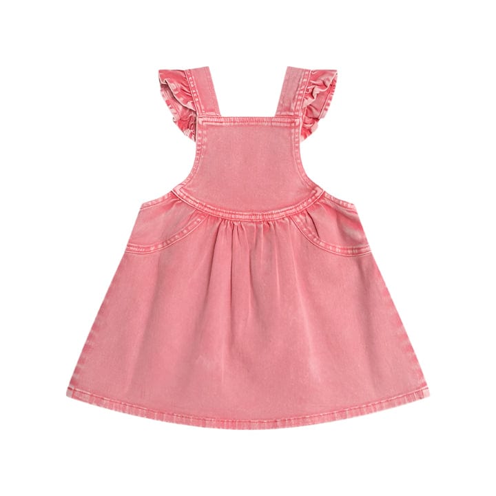 Huxbaby Dress Jellybeanzkids Huxbaby Heart Vintage Pinafore Dress